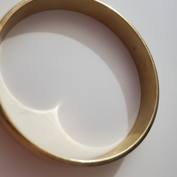 💛 Vintage 1990s 90s J.Crew Yellow Enamal Skinny Bangle Bracelet 💛 - Picture 16 of 16